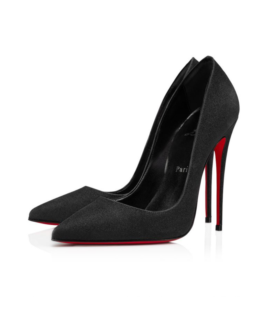 Christian Louboutin Sporty Kate Pointed-toe Pumps In Black