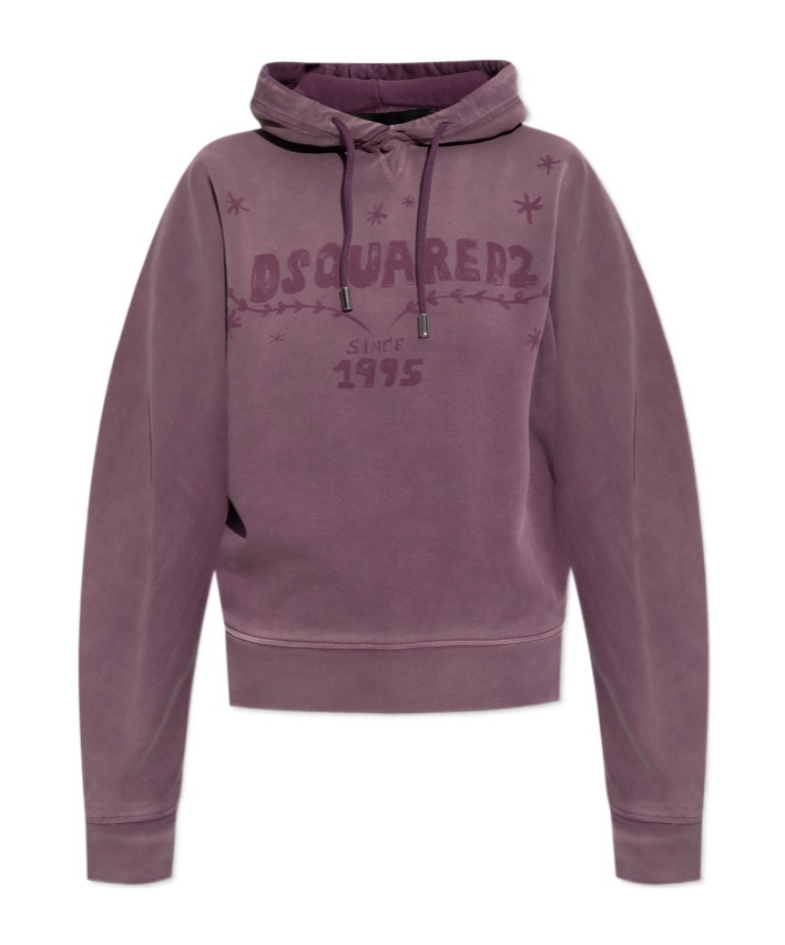 Dsquared2 Long Sleeve Sweatshirt In Purple
