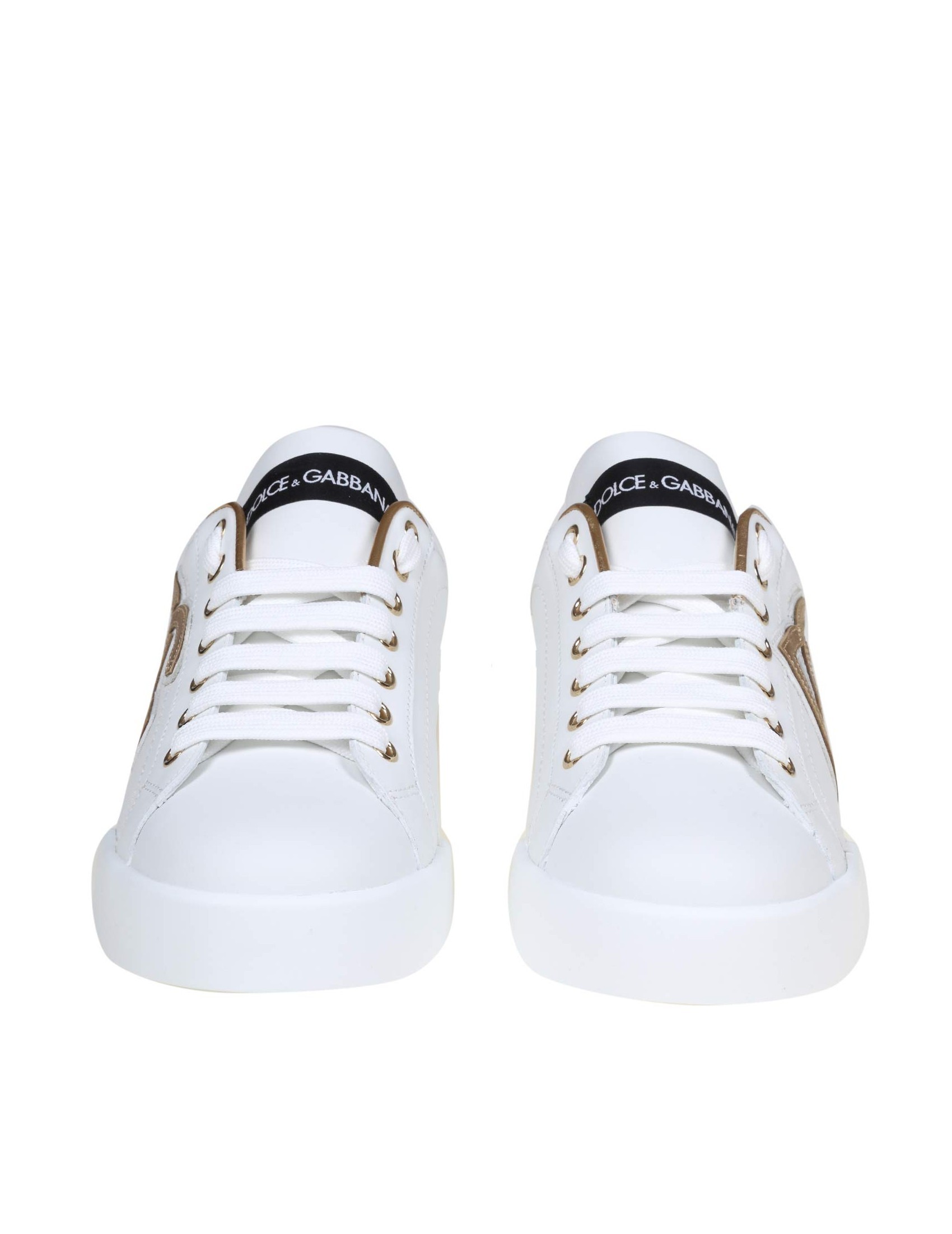 Shop Dolce & Gabbana Dg Logo-patch Sneakers In White