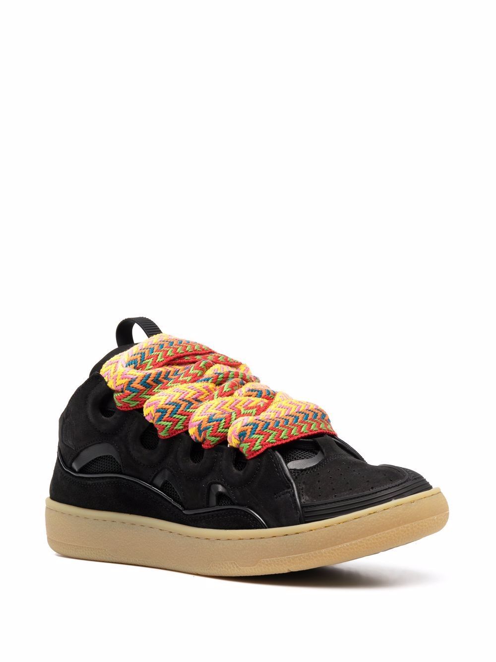 LANVIN CURB LOW-TOP SNEAKERS 