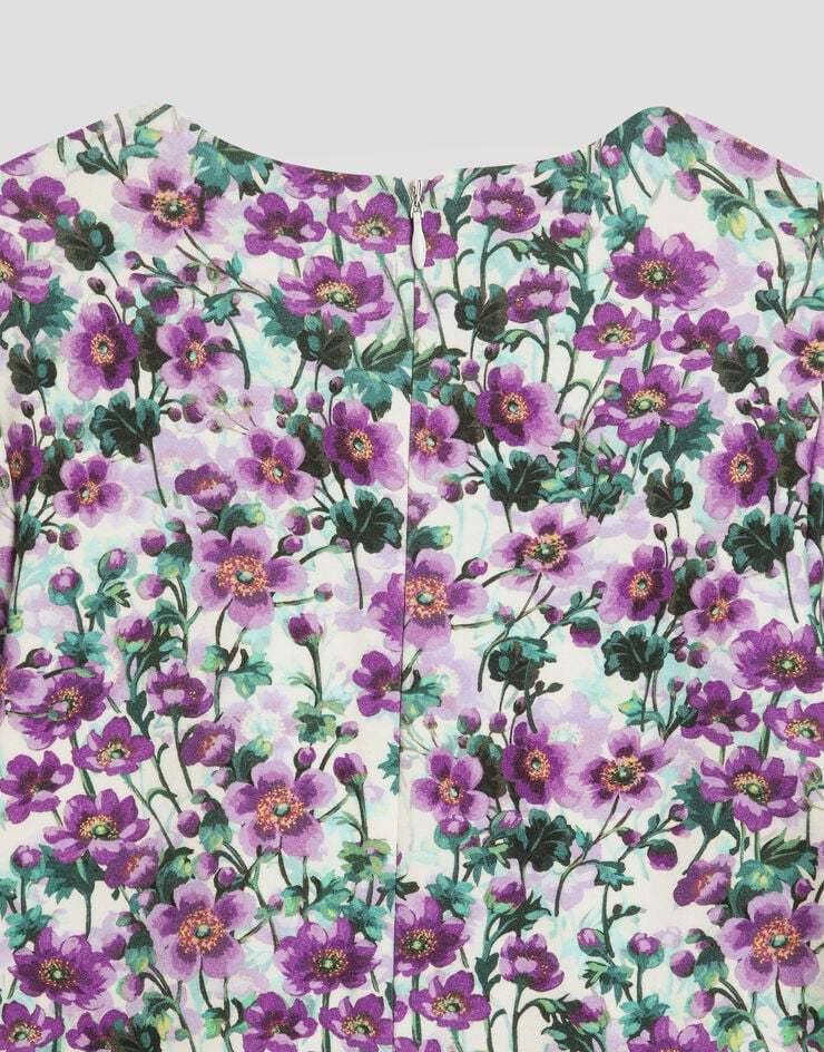 Dolce & Gabbana Floral-print Dress In Multi