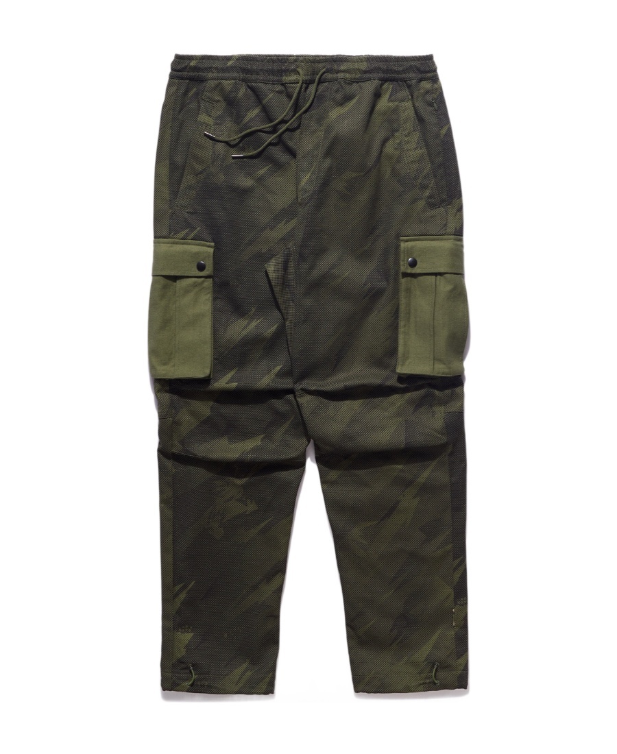 Maharishi Camouflage Overalls Sweatpants In Black