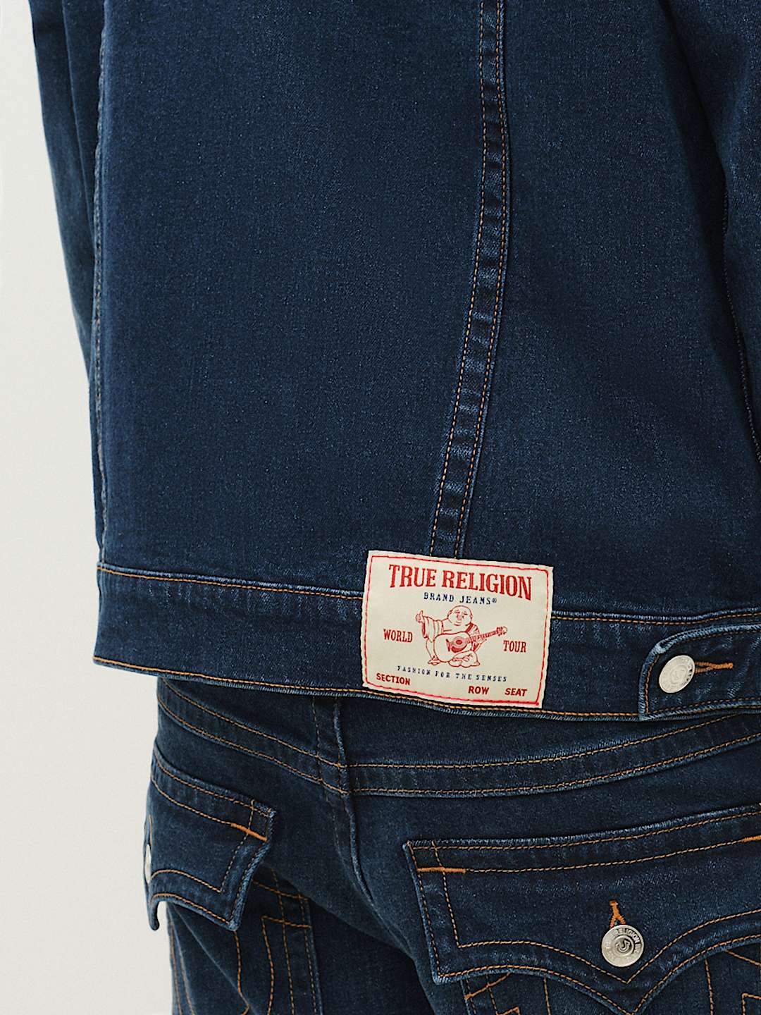 True Religion Jimmy Denim Jacket In Black