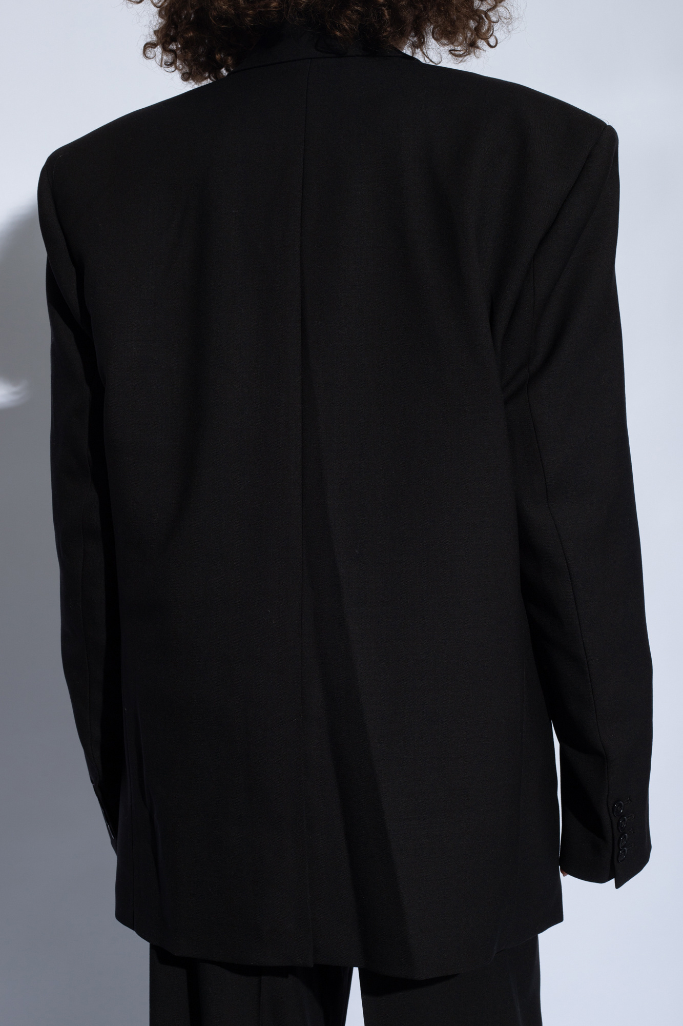 Vetements 'blazer Brodé Du Logo' In Black