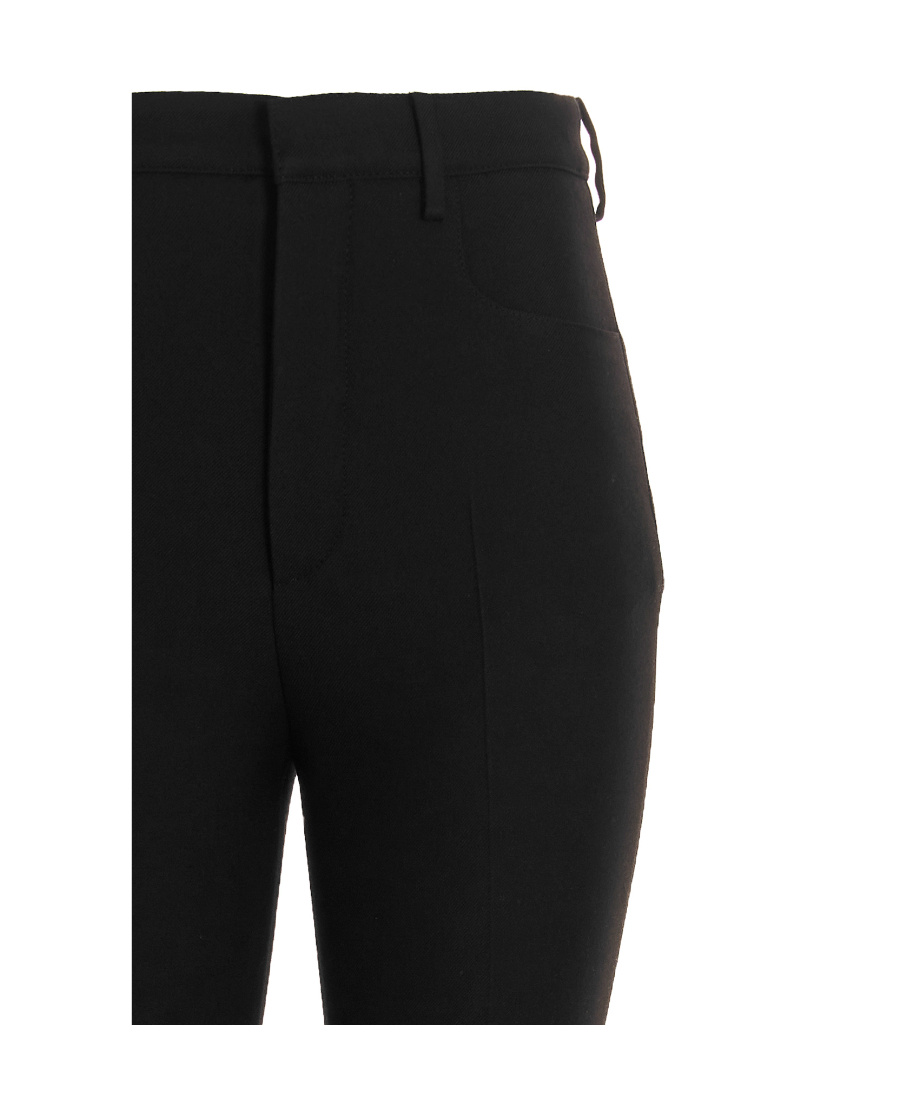 Saint Laurent Wool Pants In Black