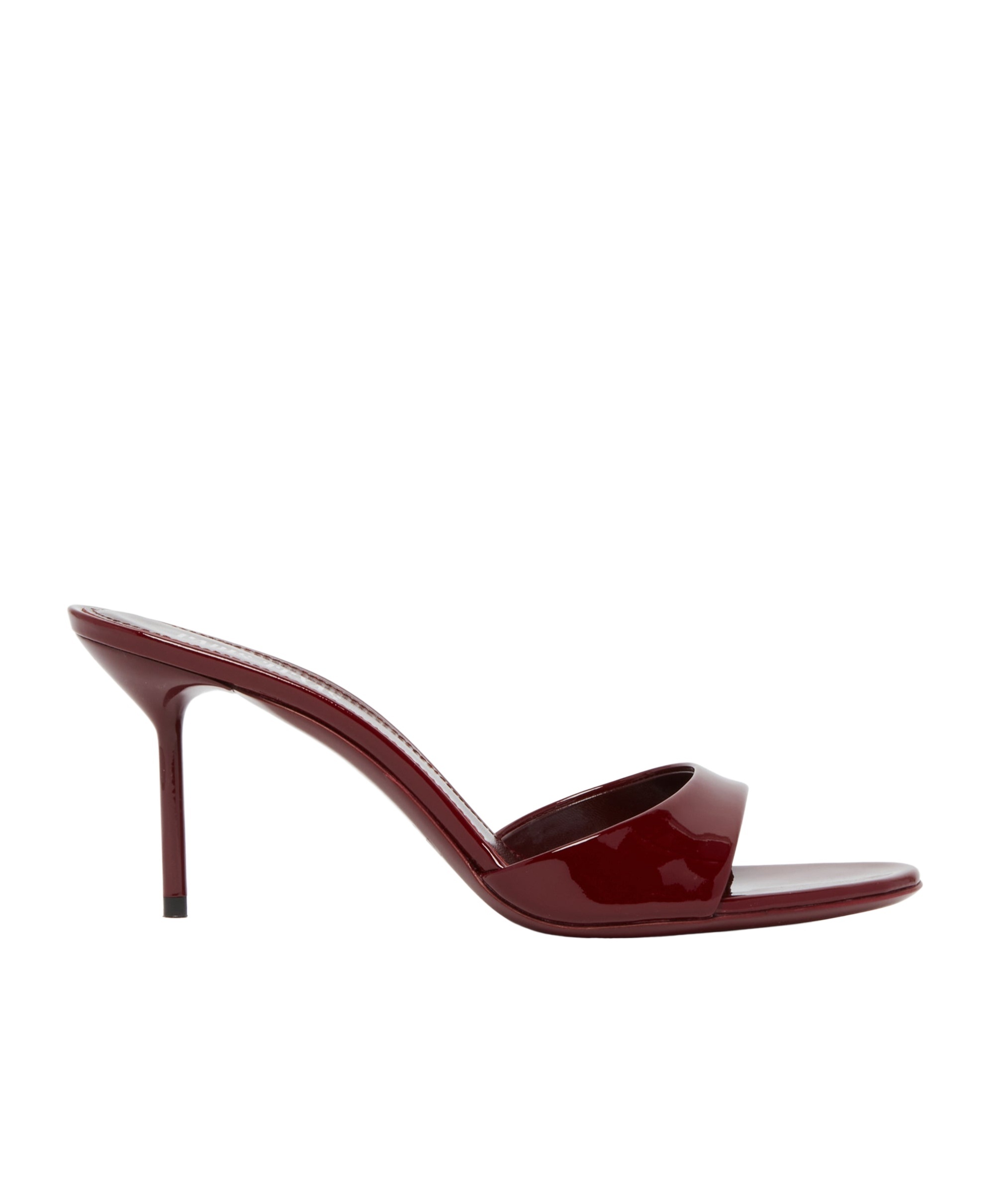 Shop Paris Texas Lidia 70mm Leather Mules In Red