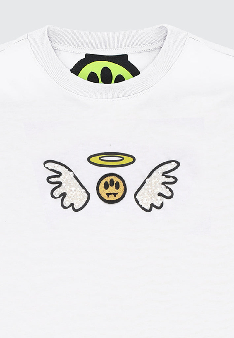 Barrow Kids T-shirt Angel In White