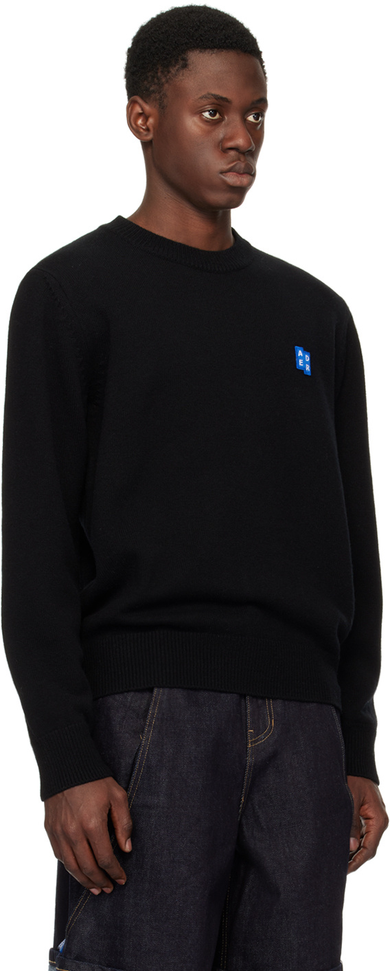 ADER ERROR ROUND NECK PULLOVER WOOLEN SWEATER