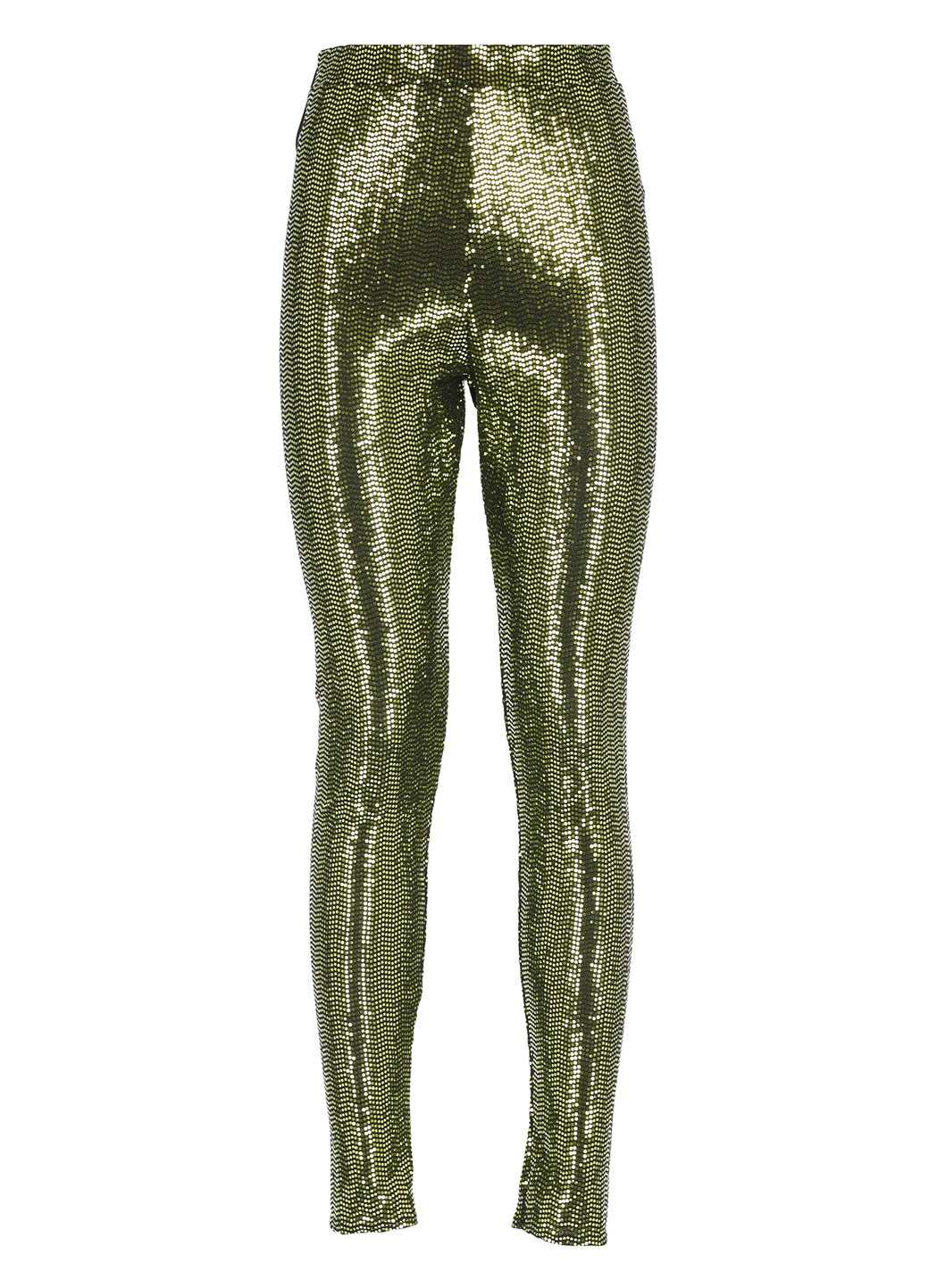Alexandre Vauthier Sequinned High-waist Skinny Leggings In Green