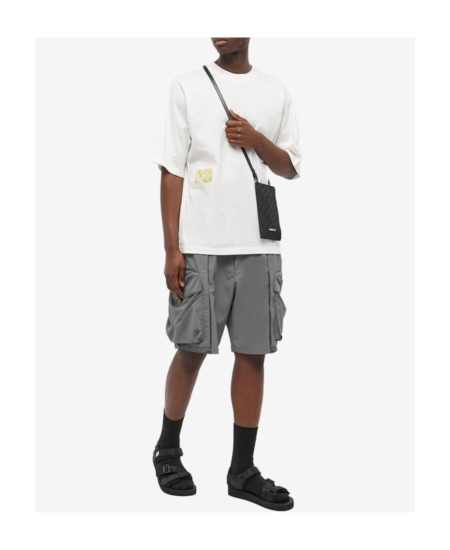 Stone Island Graphic-print Short-sleeved T-shirt In White