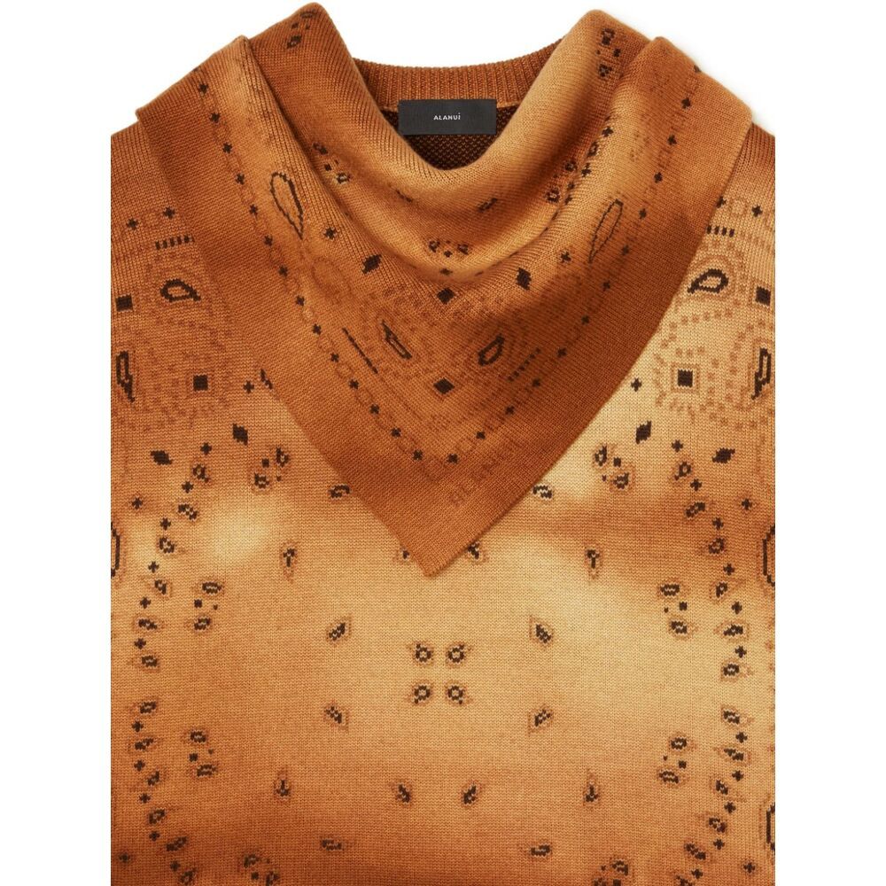 Alanui Hues Of The Desert Sweater In Brown