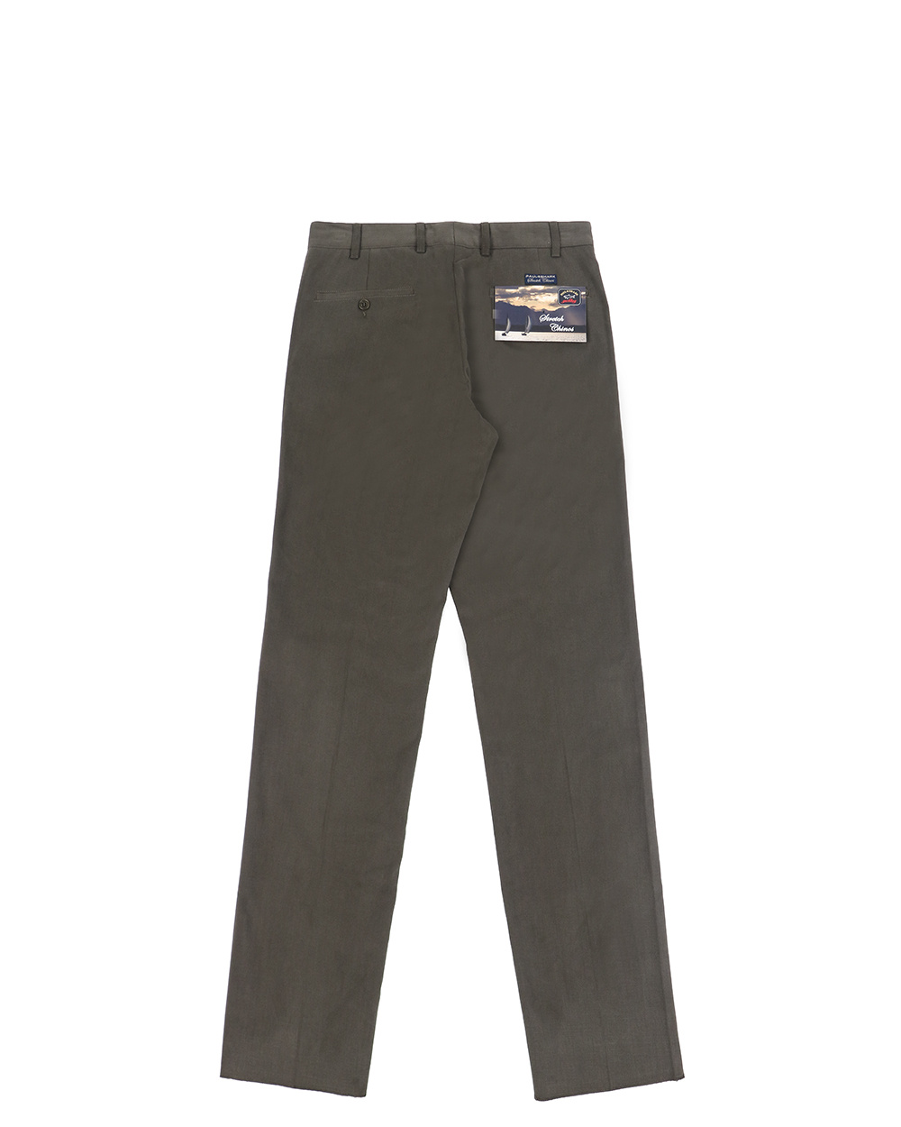 Paul & Shark Straight Casual Pants In Black