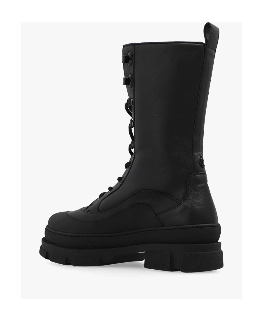 Jimmy Choo Aldea Lace-up Boots In Black