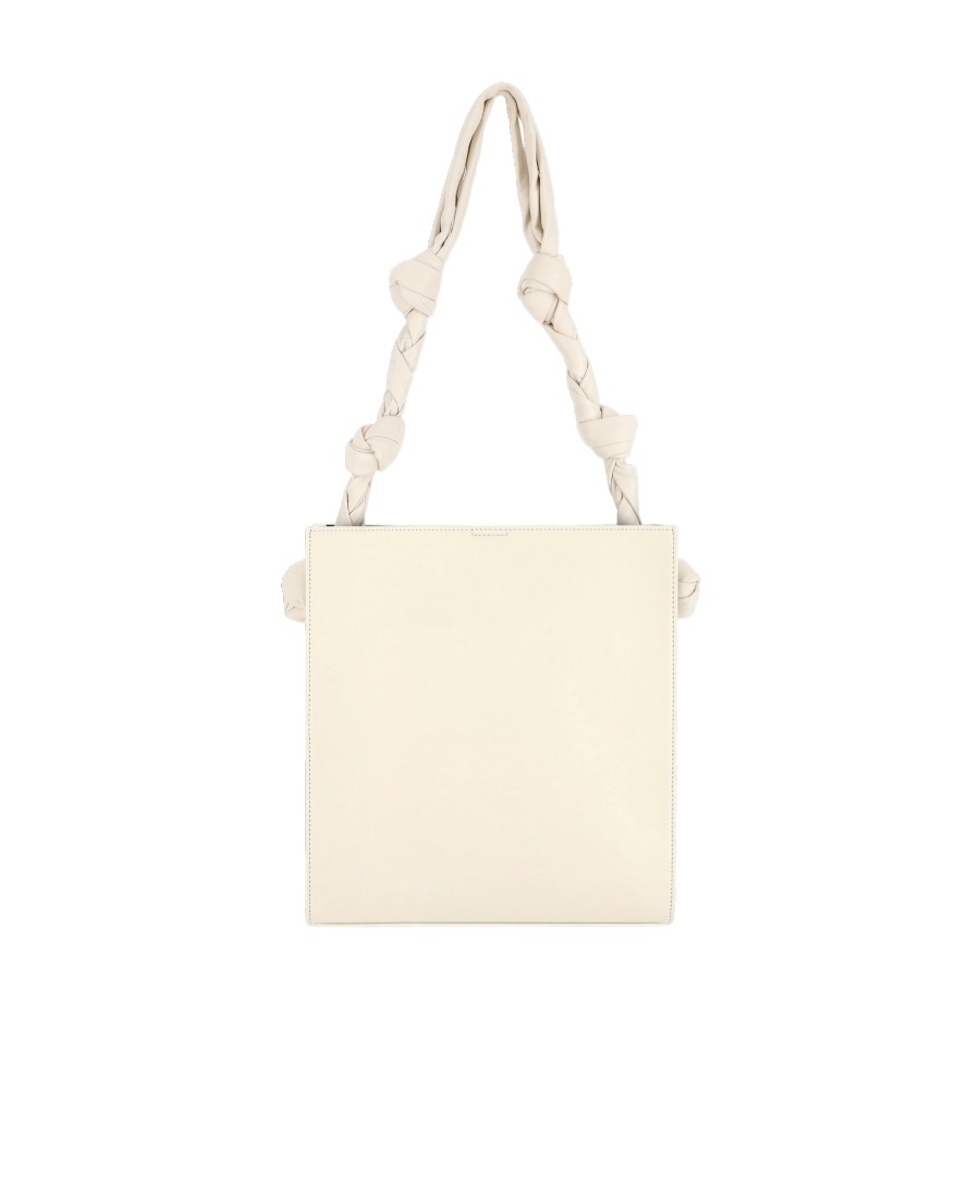 Jil Sander Tangle Midi Crossbody Bag In White
