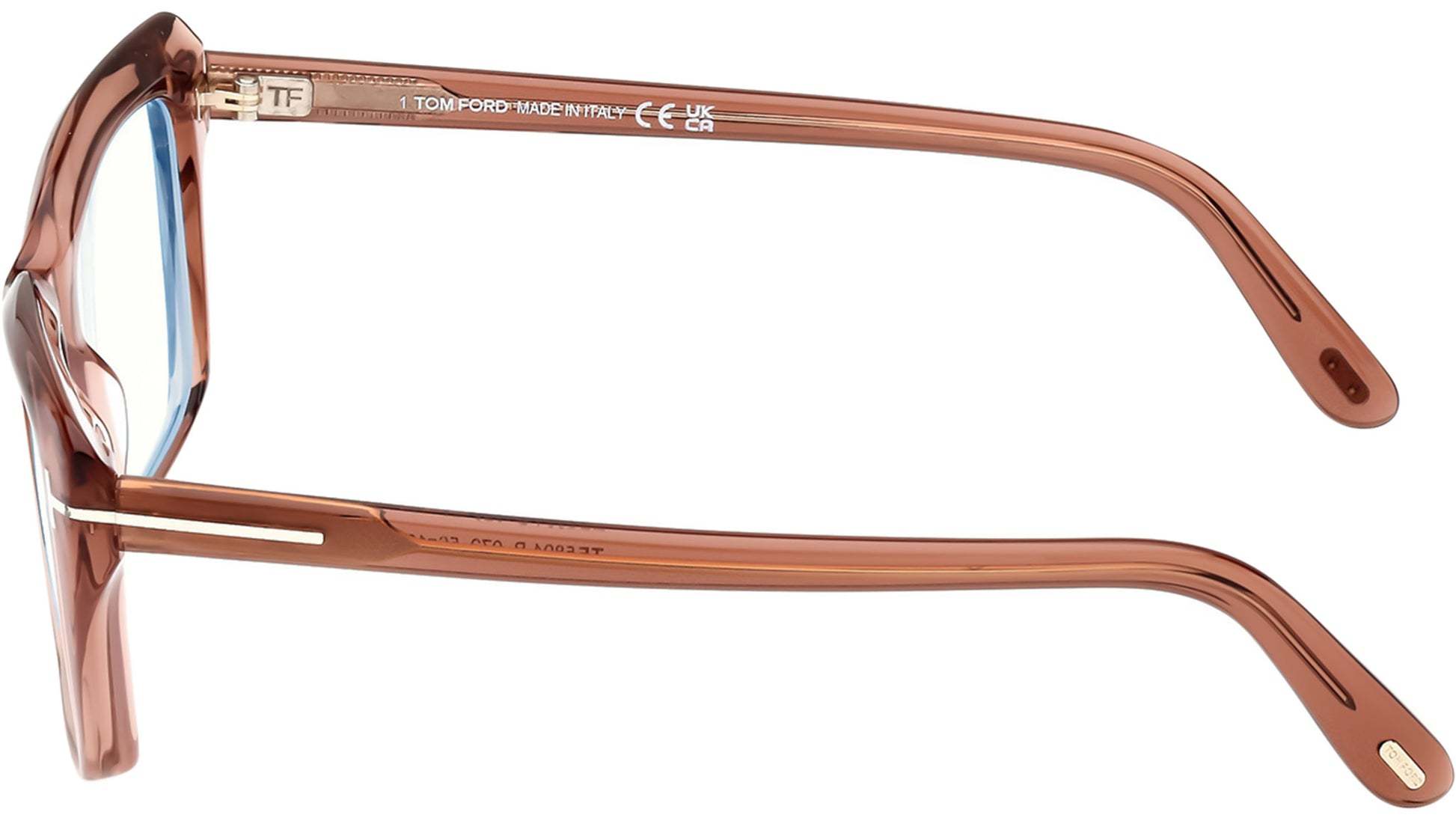 Tom Ford Full Frame Plain Mirror In Brown