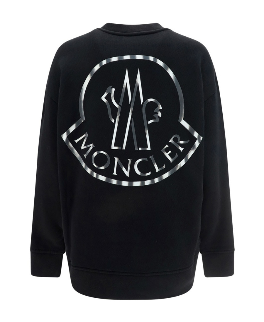 Moncler Logo-print Sweatshirt In Black