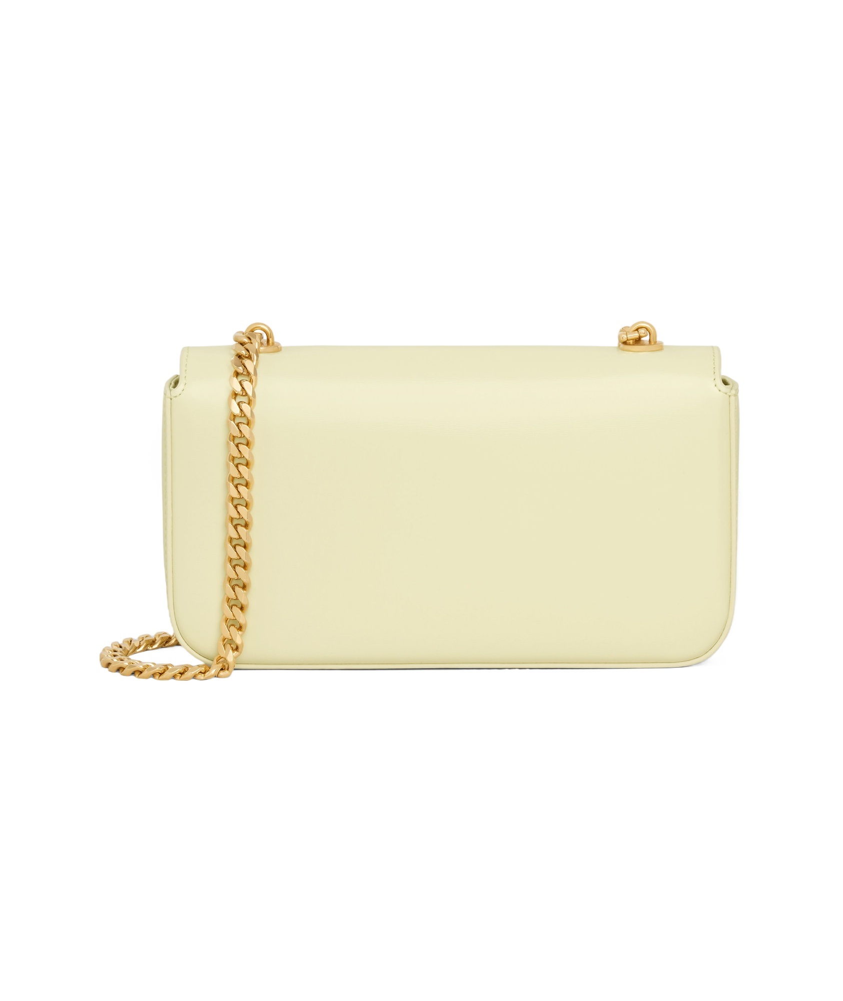 CELINE CHAIN SHOULDER BAG CLAUDE IN SHINY CALFSKIN