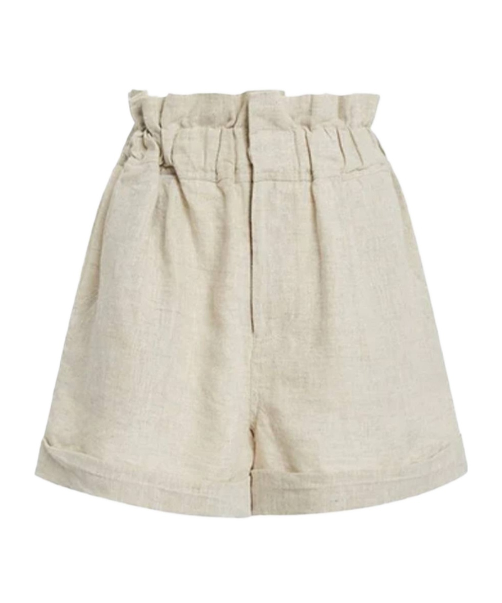 POSSE HIGH WAIST PLEATED SHORTS 