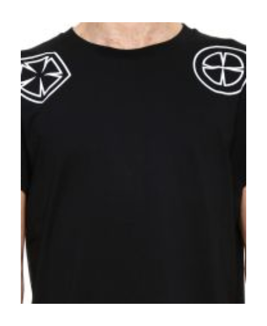 Marcelo Burlon County Of Milan Print T-shirt In Black