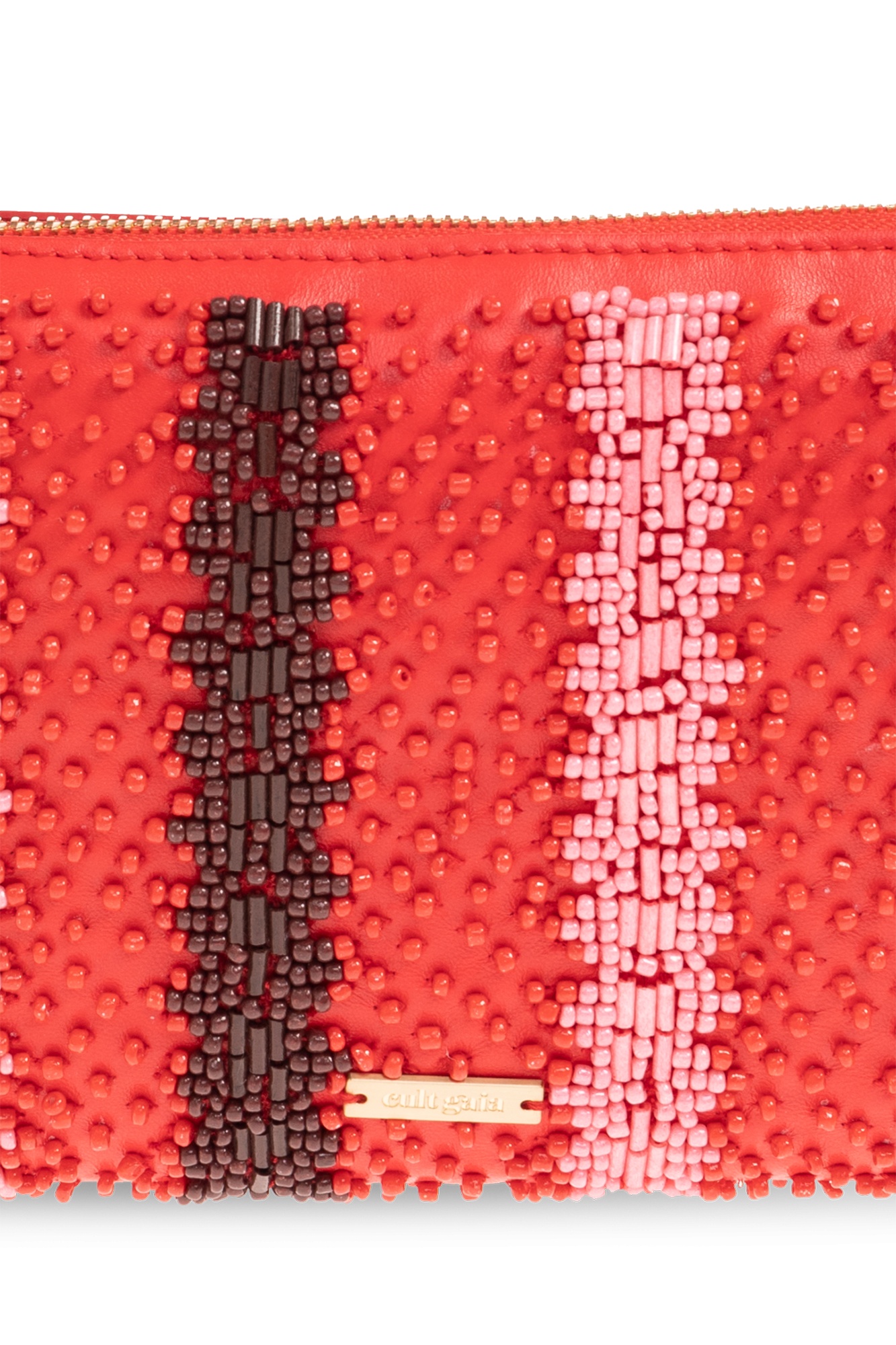 Shop Cult Gaia Logo Handbag In Red