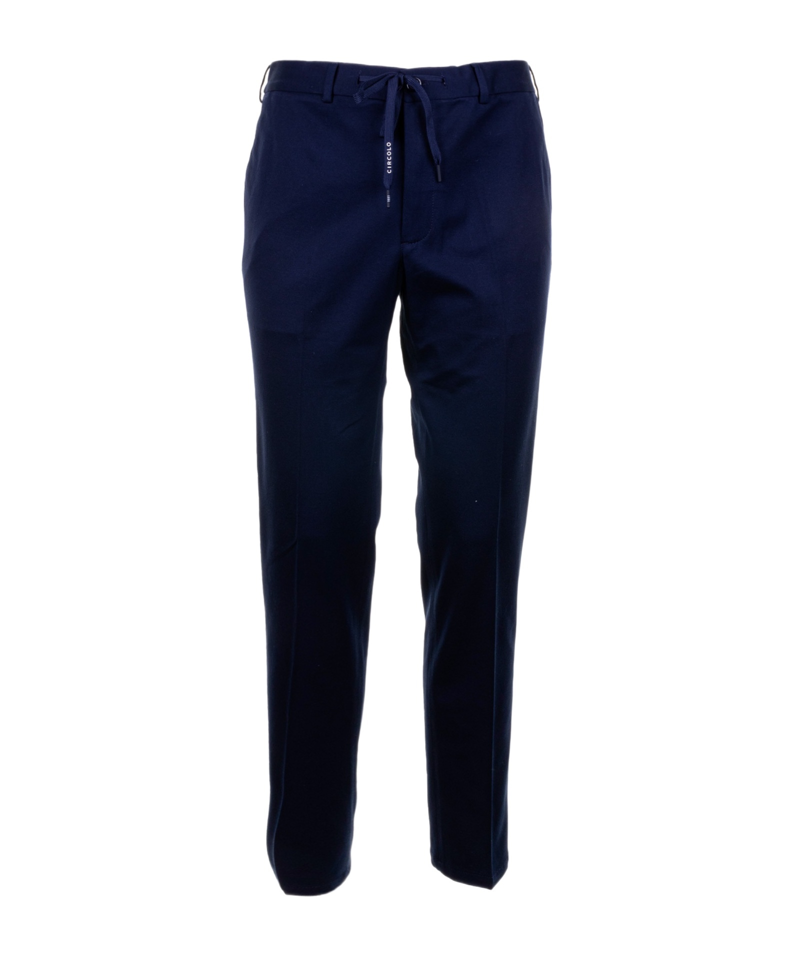 Circolo 1901 Elastic Waist Casual Pants In Black