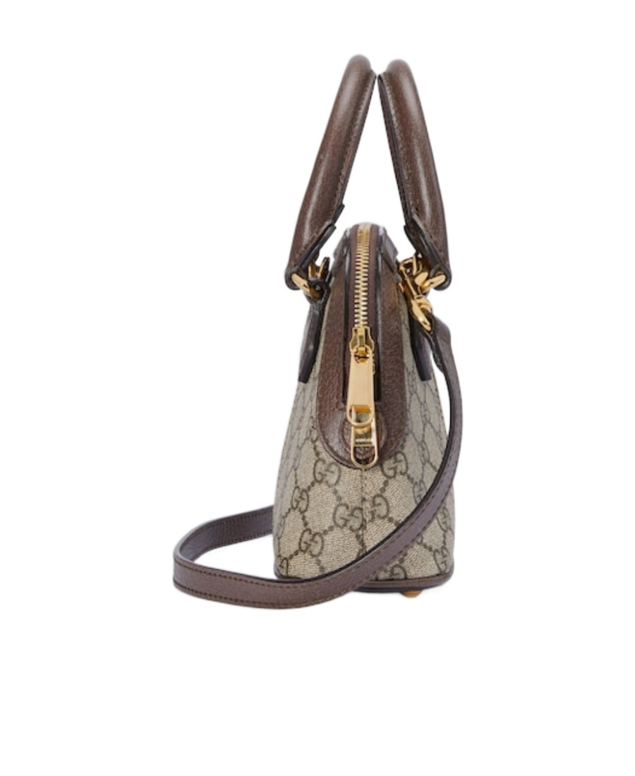 Gucci Mini Ophidia Gg Supreme Top-handle Bag In Multicolor