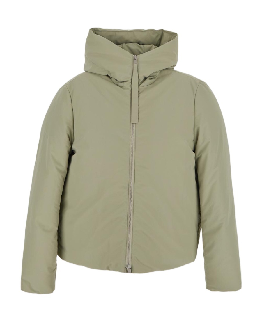 Jil Sander High-neck Feather-down Jacket In Nude