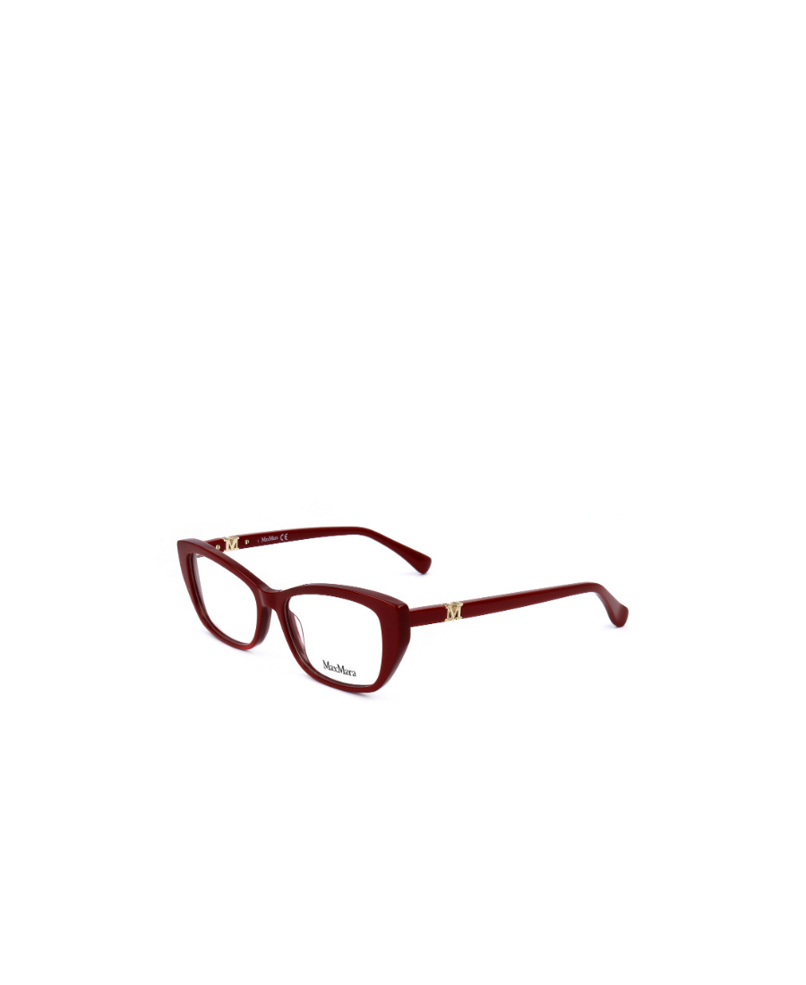 Max Mara Logo Flat Mirror In Red