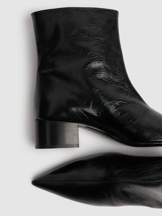 KHAITE POINTED ANKLE BOOTS