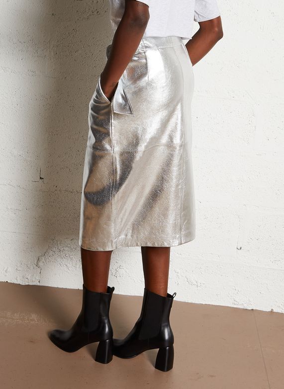 Ba&sh Jupe Faye Skirt In White