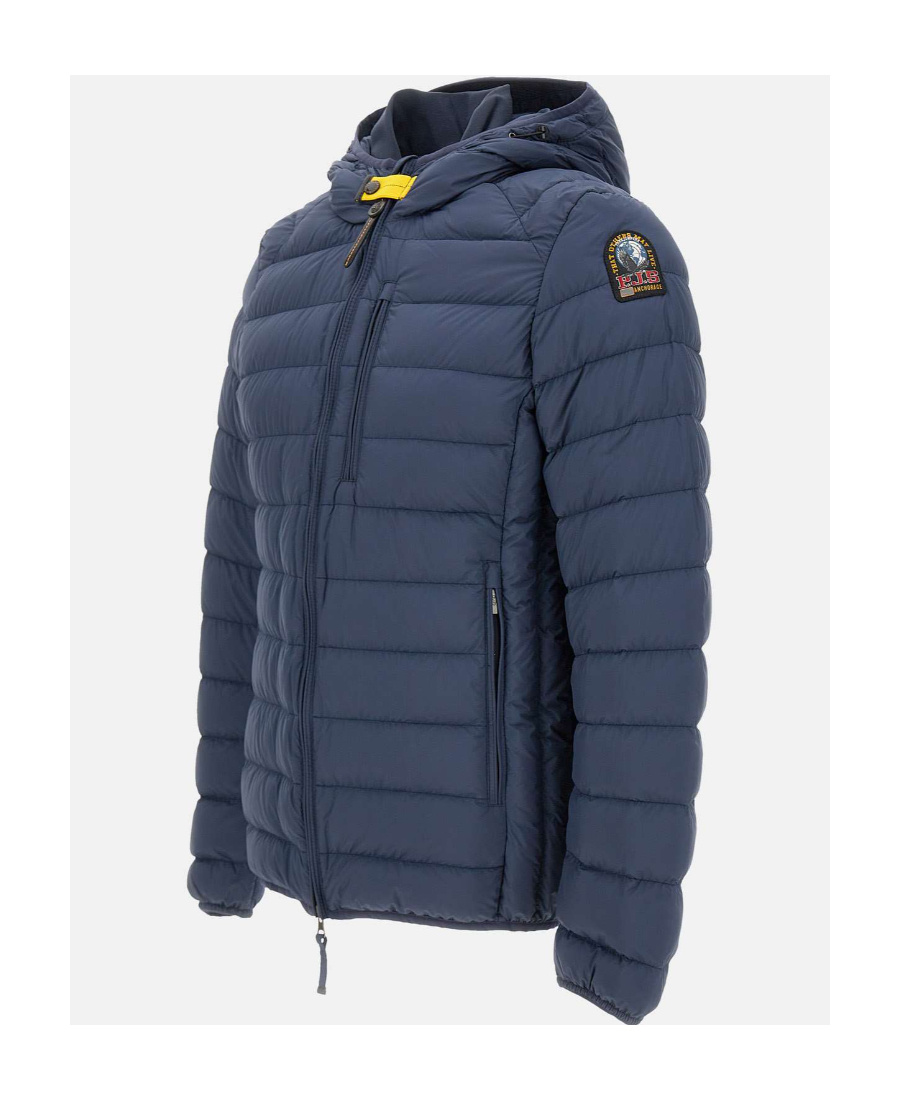 Parajumpers Hooded Down Jacket In Blue