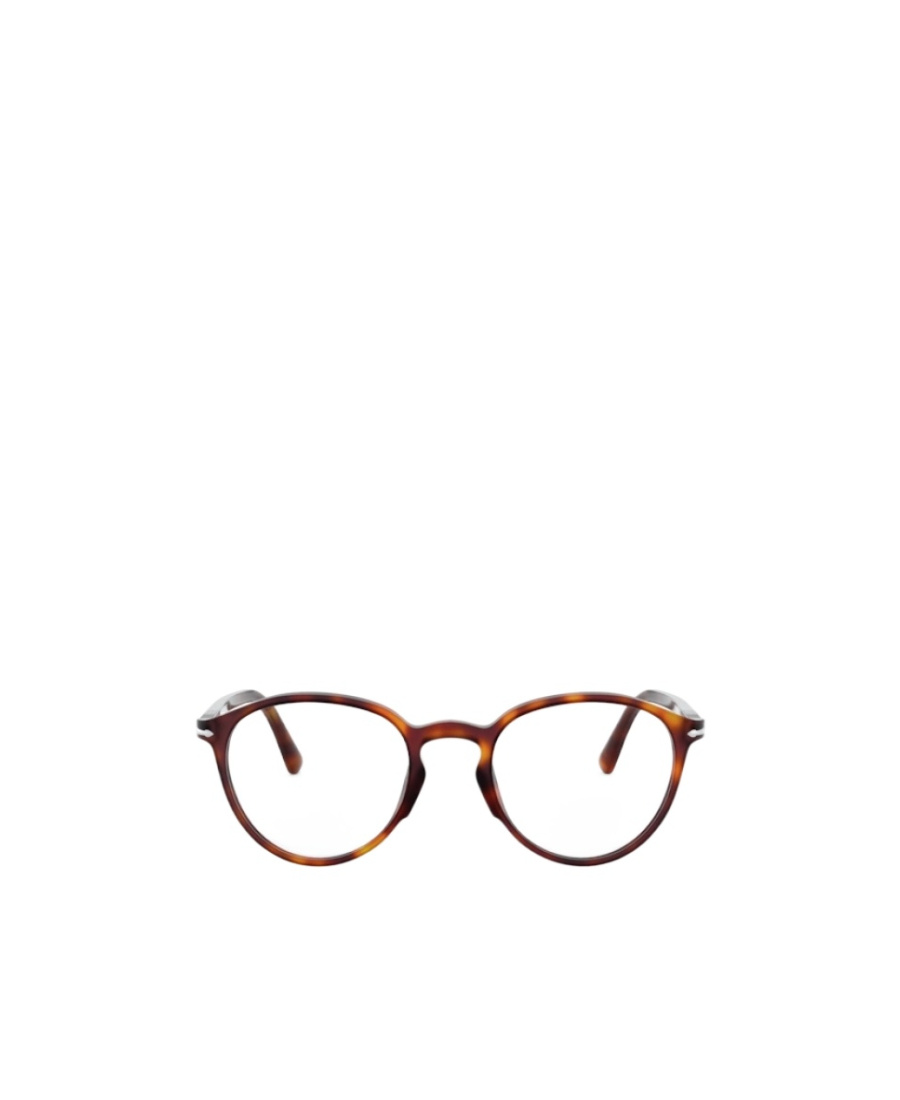 Persol Logo Flat Mirror In Brown