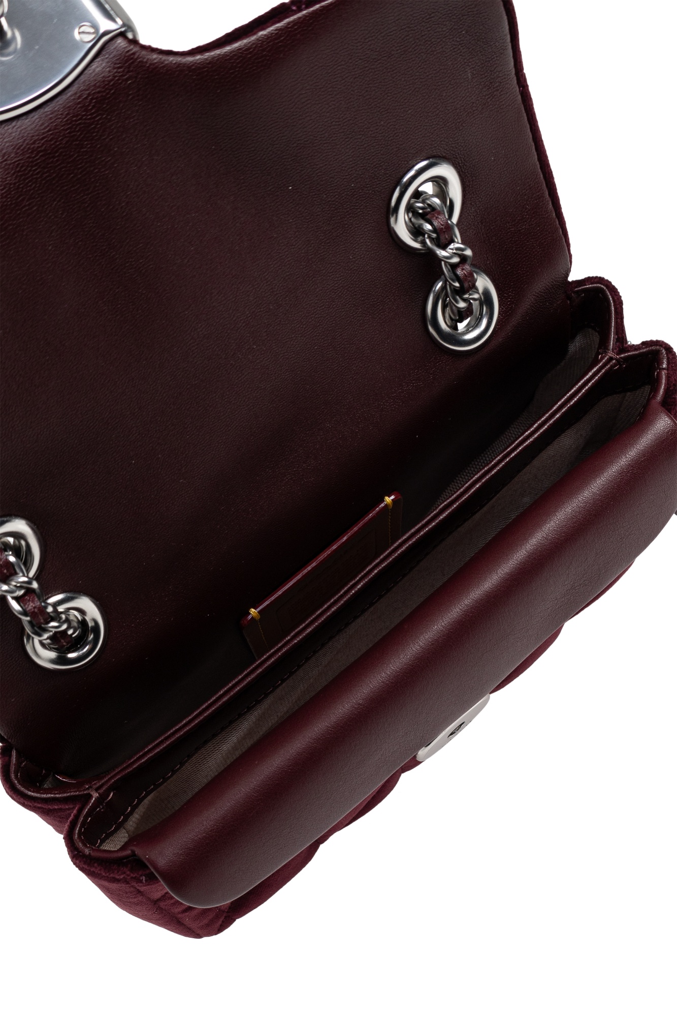 Coach Flip Shoulder Bag In Brown