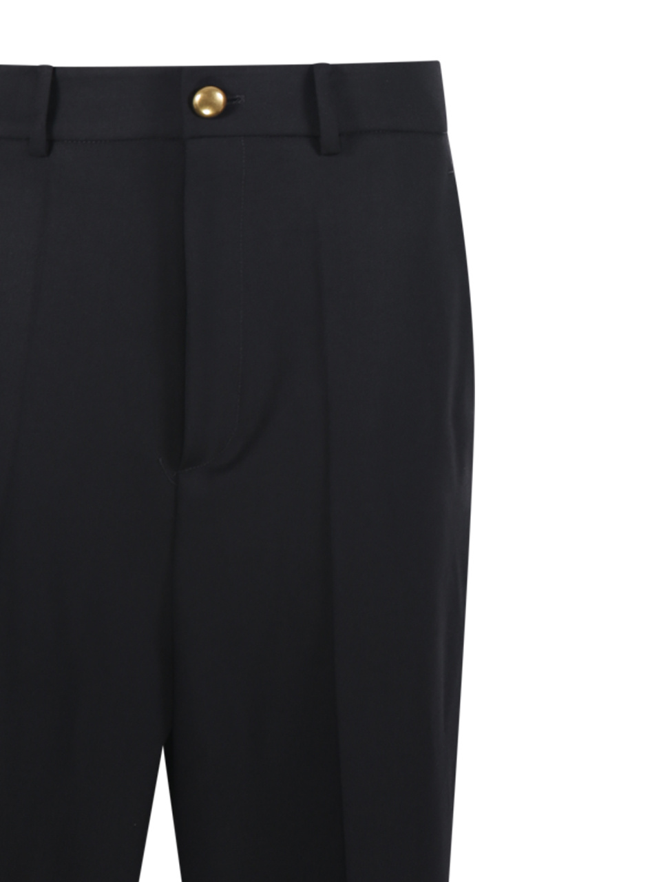 P.a.r.o.s.h Buttoned Pocket-embellished Trousers In Blue