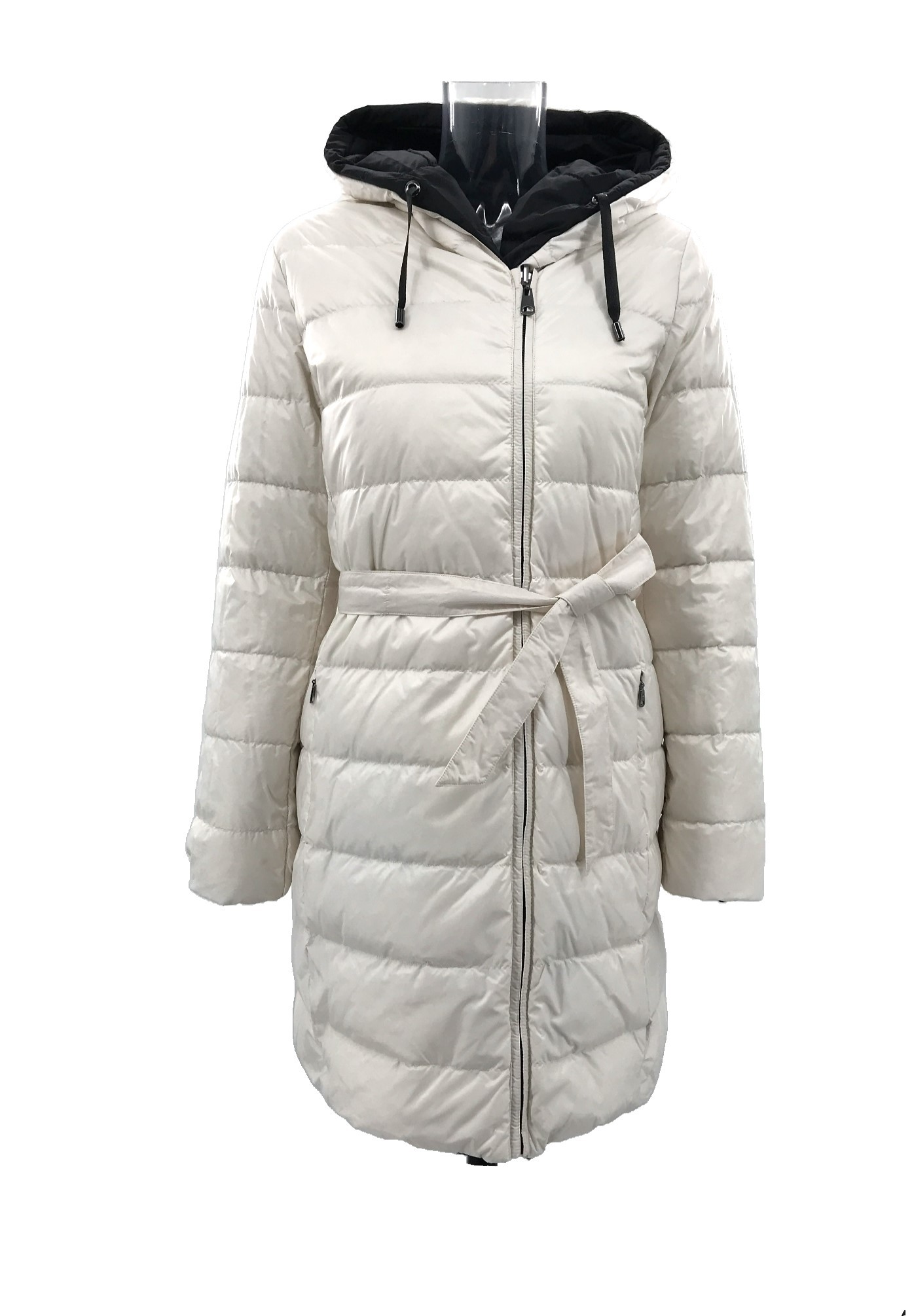 Weekend Max Mara Double-sided Hooded Down Jacket In Black