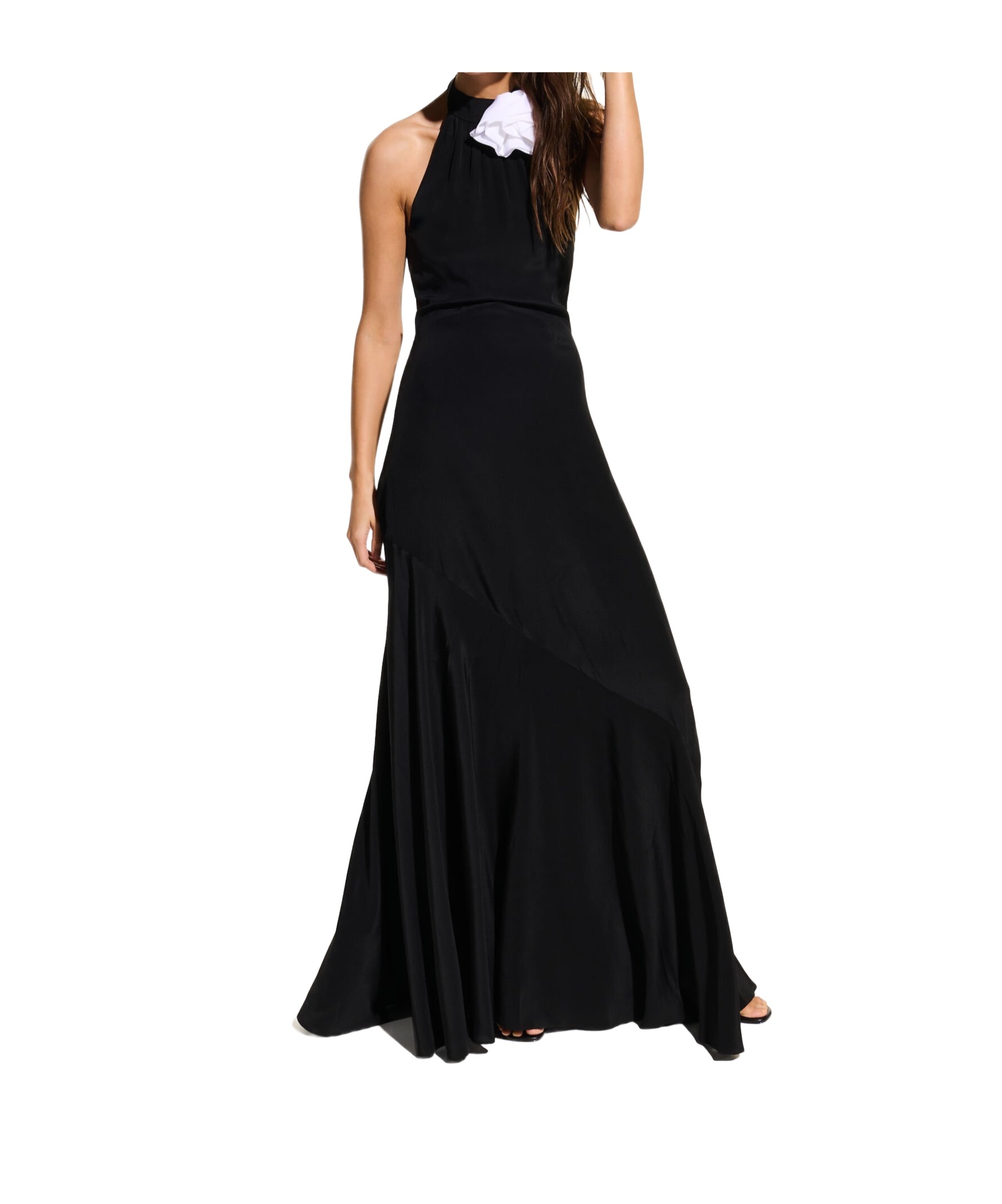 Shop Karl Lagerfeld Karl Studio Gown In Black