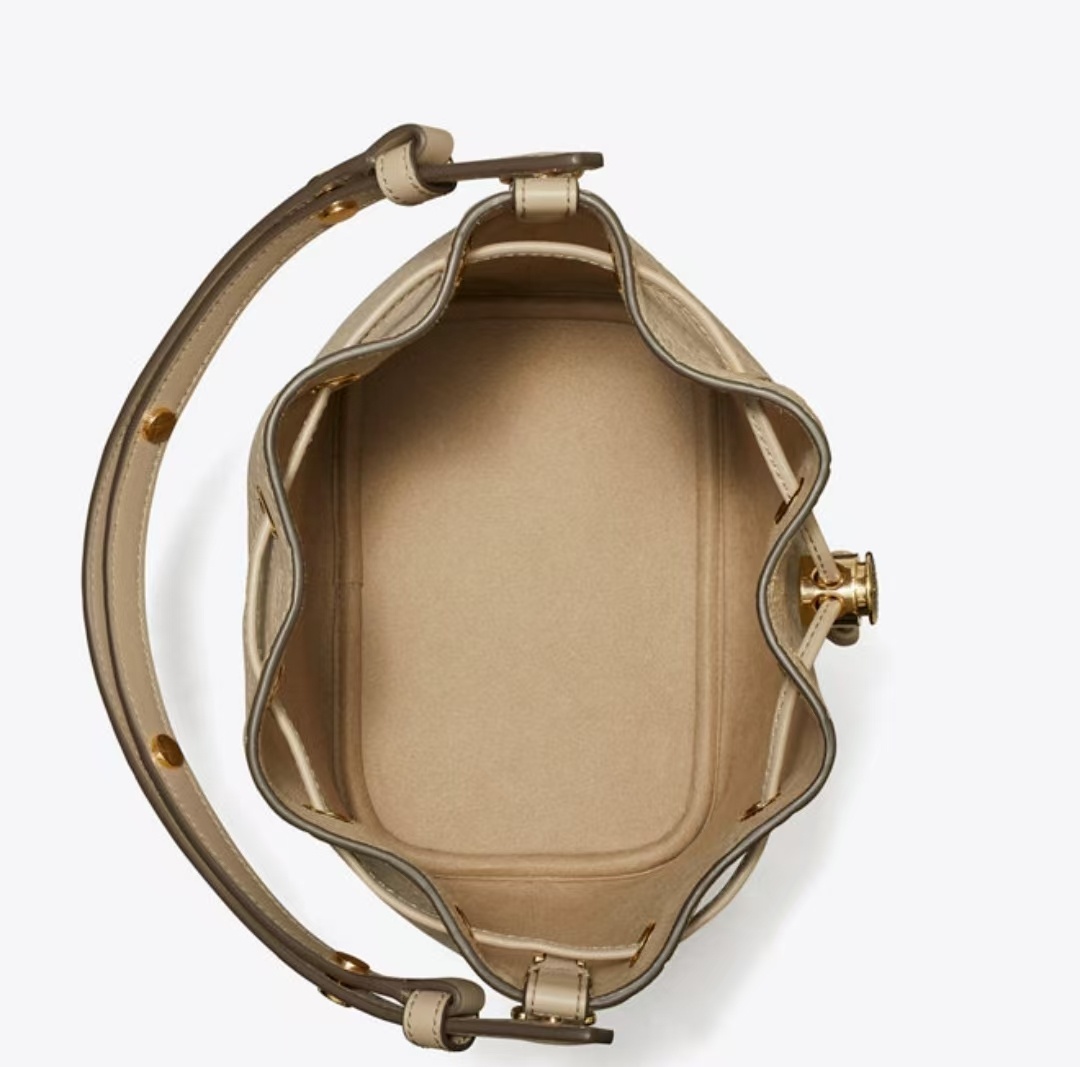 Tory Burch Drawstring Shoulder Bag In Brown