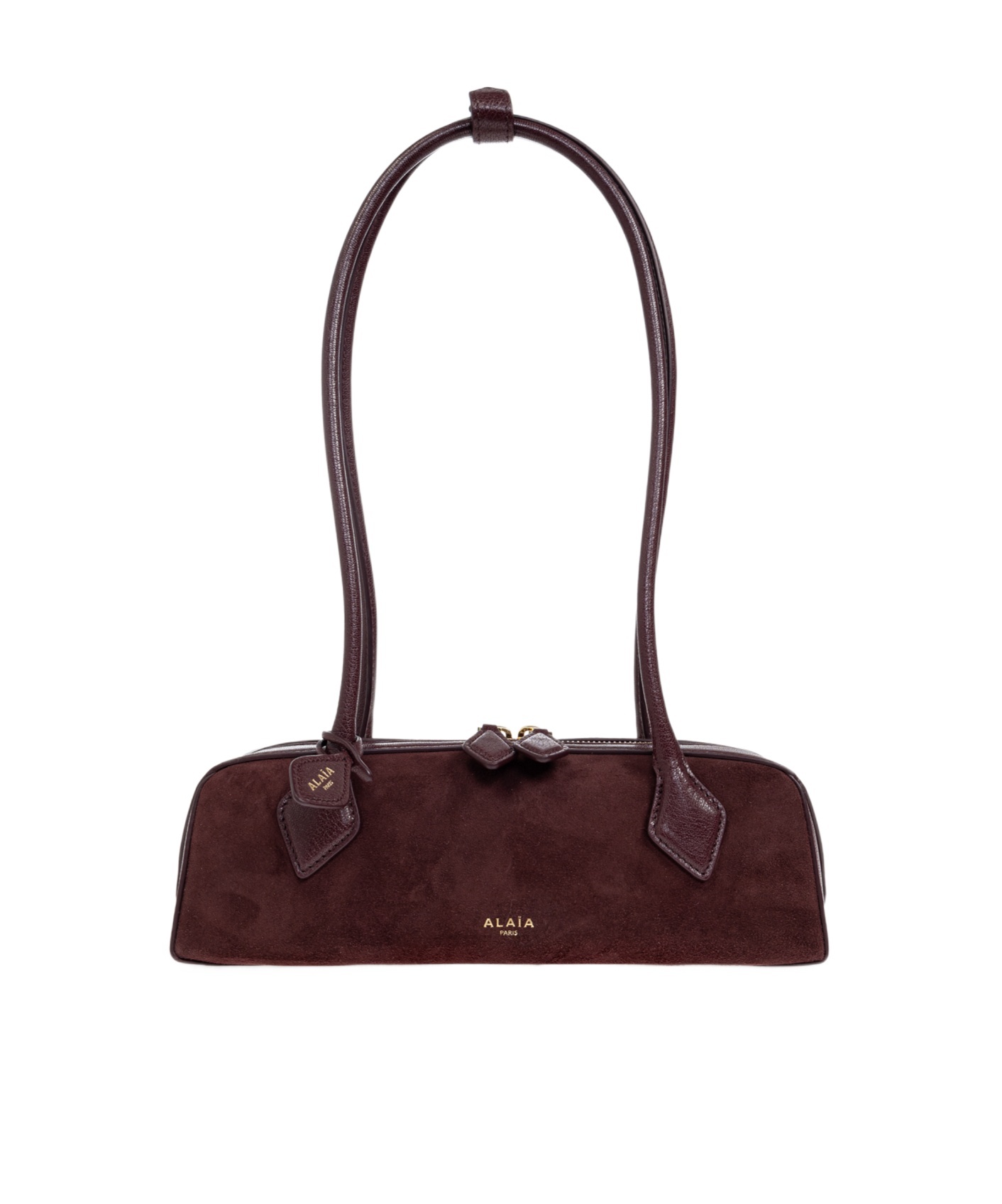Alaïa Alaia Women Teckel Small Suede Shoulder Bag
