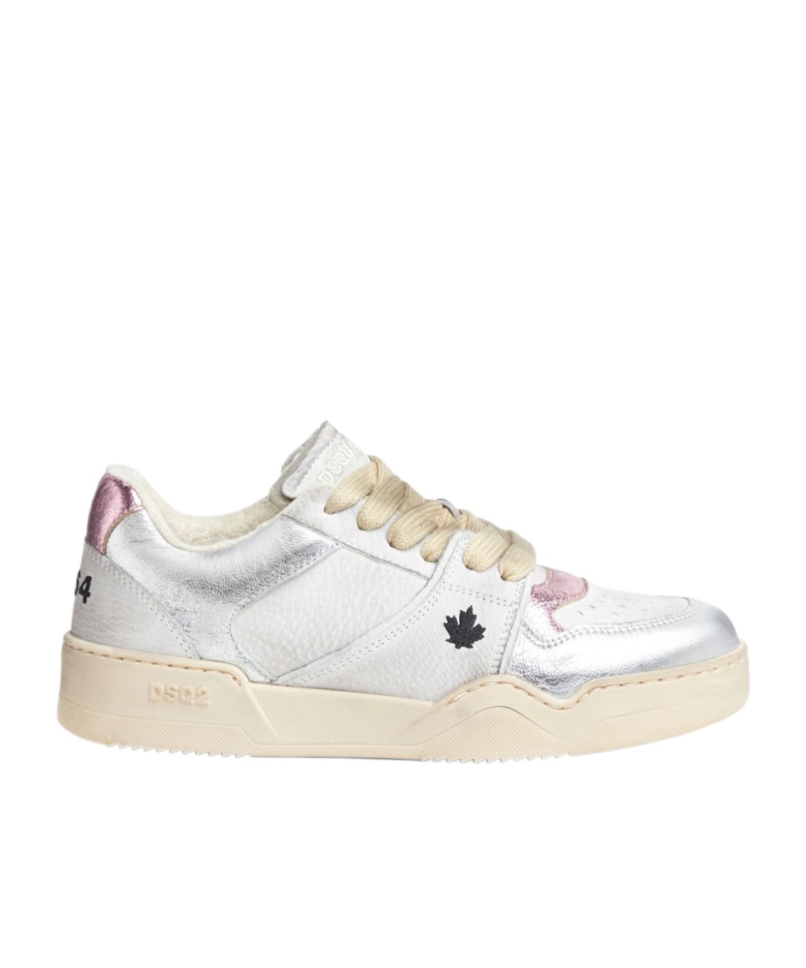 Dsquared2 Spiker Sneakers In White