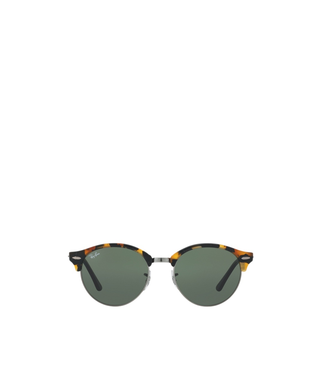 Ray Ban Round Frame Sunglasses In Gray