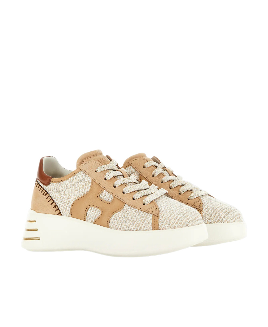 Hogan Sneakers Rebel Beige In White