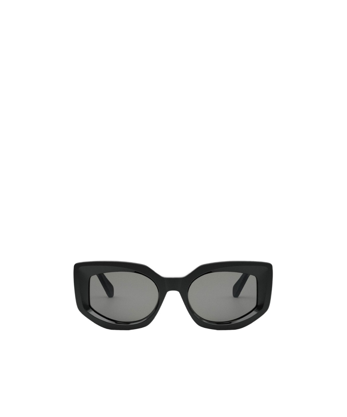 Celine Geometric Frame Sunglasses In Gray
