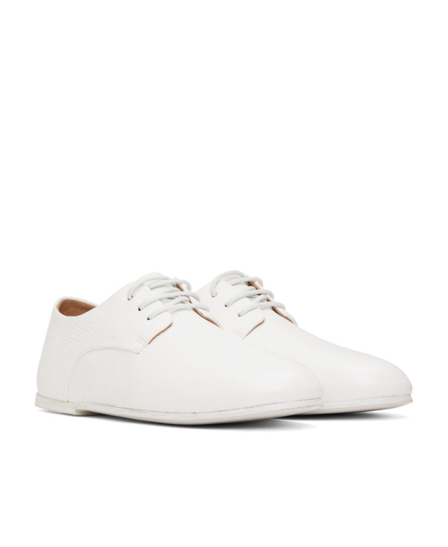 Shop Marsèll Steccoblocco Lace Up Business Dress Shoes In White