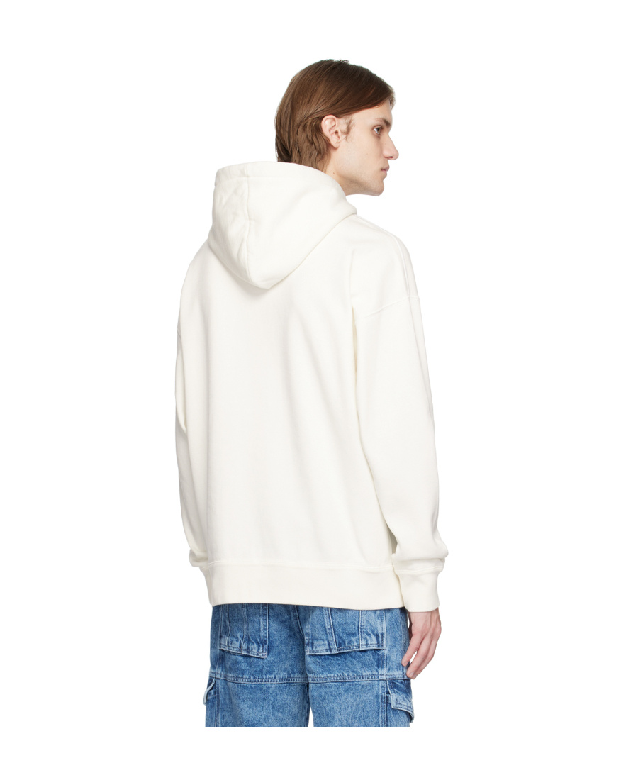 Isabel Marant Malek Hooded Sweater In White