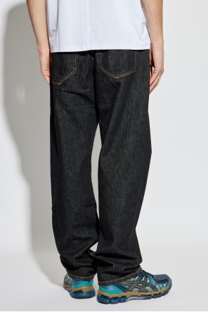 Samsoe & Samsoe Denim Trousers With Belt Loops