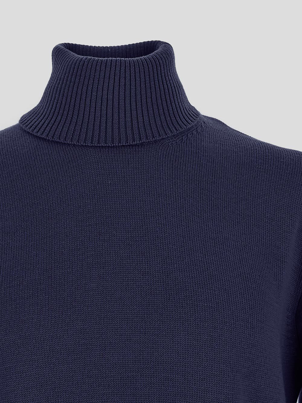 Ballantyne Roll-neck Wool Jumper In Black