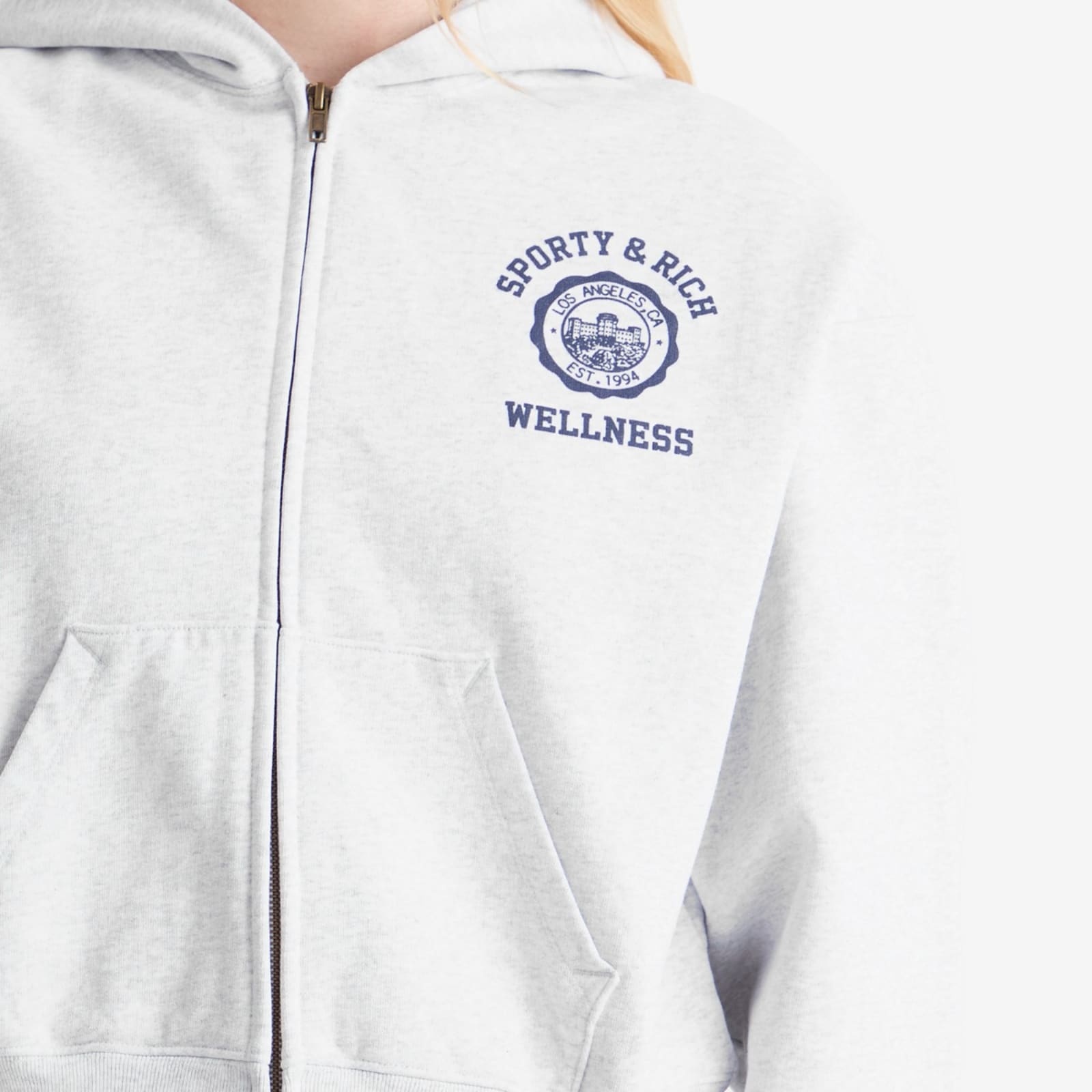 Sporty And Rich Long Sleeve Sweatshirt