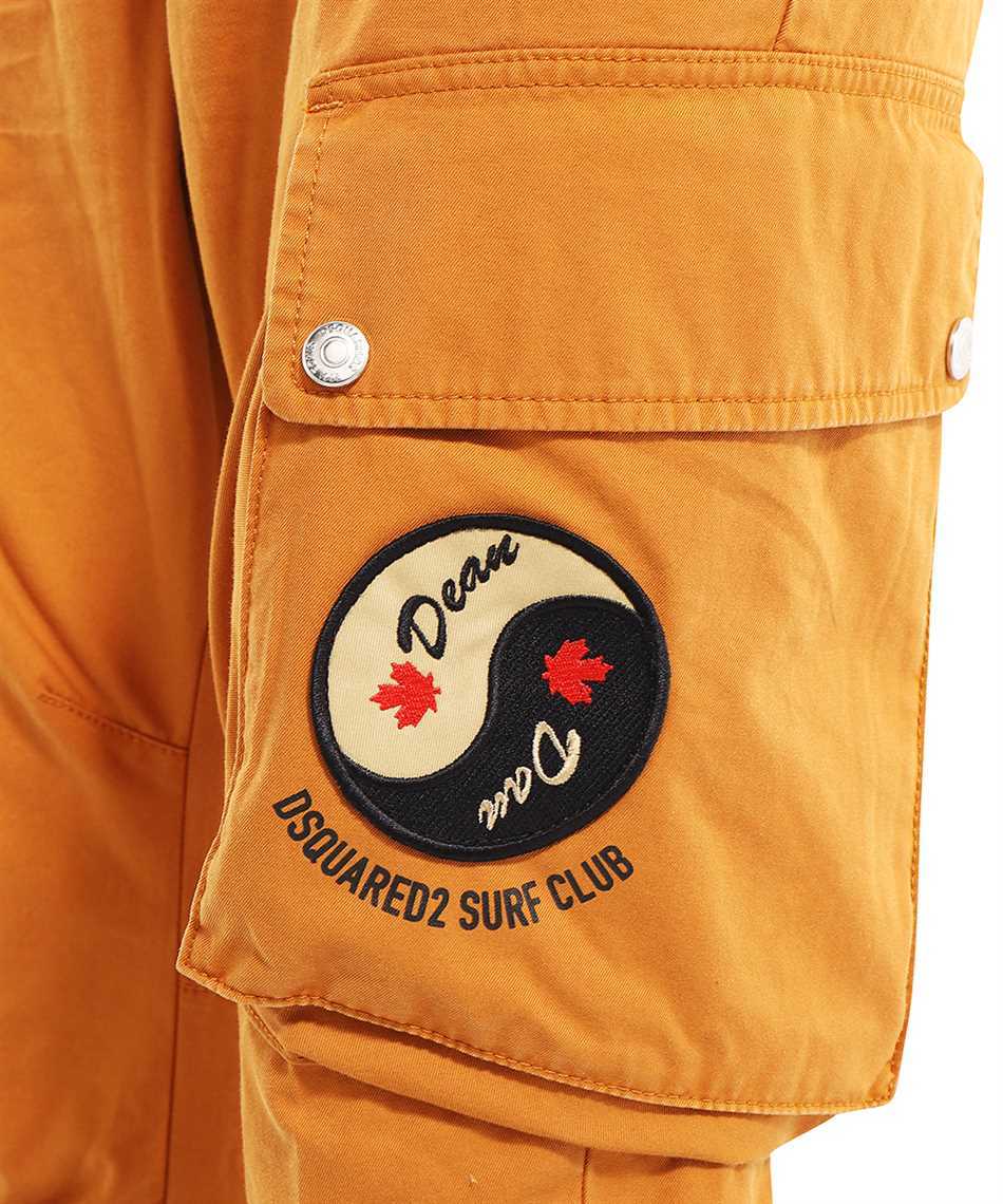 Dsquared2 Tapered-leg Cargo Pants In Orange