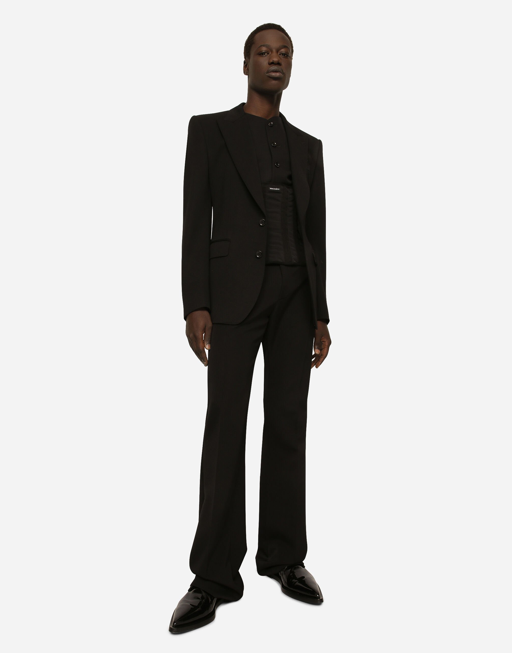 Dolce & Gabbana Single-breasted Blazer In Black