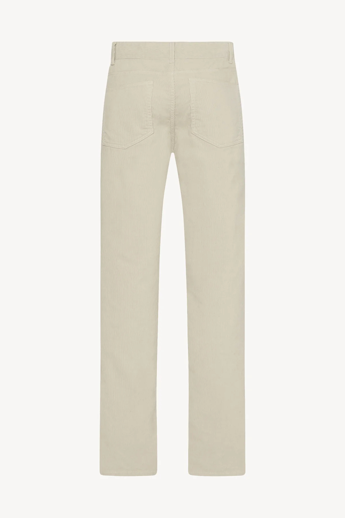 The Row Carlyl Corduroy Trousers In White